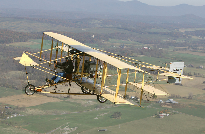 Illustration for article titled What's it like to fly a 1911 airplane?